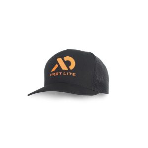 Black Logo Trucker Hat