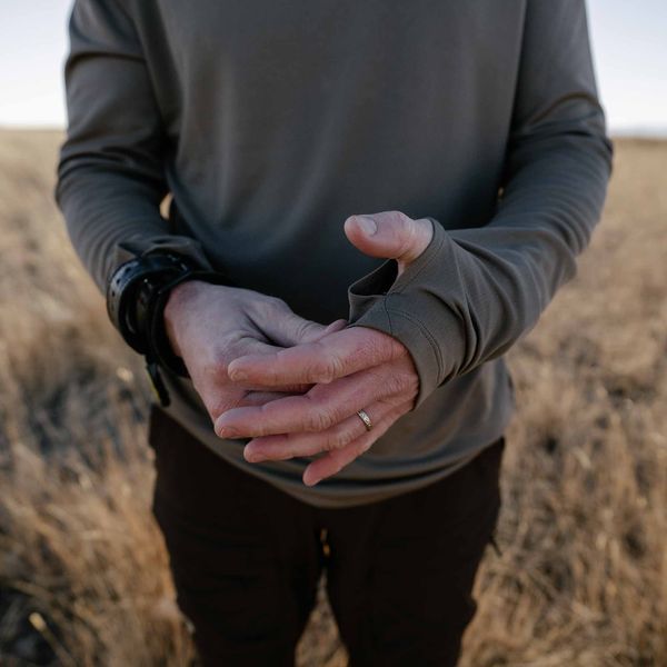 Men's Yuma Synthetic Long Sleeve Crew - Image 13